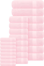 GLAMBURG Ultra Soft 24-Piece Towel Set - Image 3