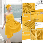 Extra Large Bath Towel Set of 4, Oversized Bath Sheet Super Soft Highly - Image 3