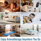 HealthSmart Essential Oil Diffuser, Cool Mist Humidifier and Aromatherapy - Image 6