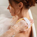 CraftsOfEgypt Egyptian Natural Loofah Body Scrubber Pads, Double Sided Luffa - Image 2