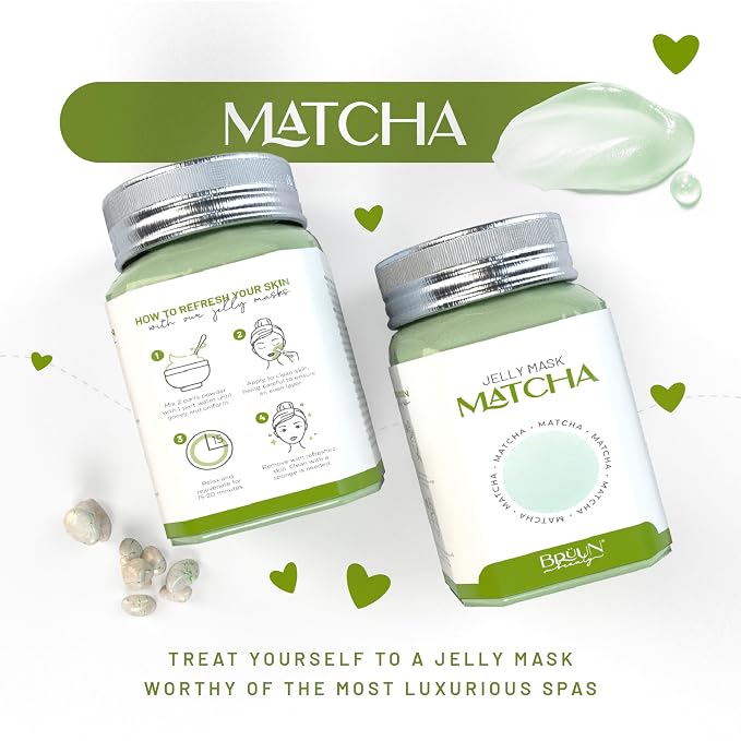 BRÜUN Peel-Off Matcha Jelly Mask - Image 5