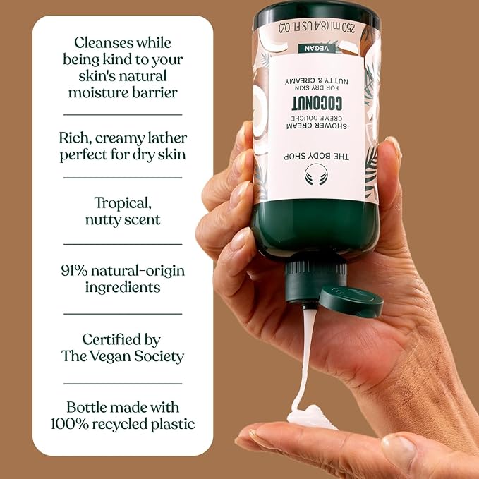 The Body Shop Coconut Shower Cream - Image 5
