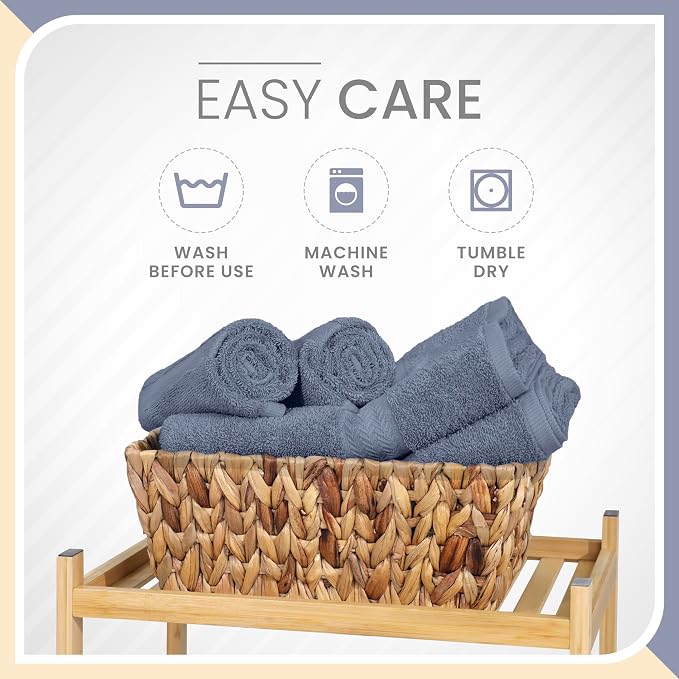 Martex 6-Piece 100% Ringspun Cotton Towel Set | Quick Dry | Super Absorbent & - Image 7