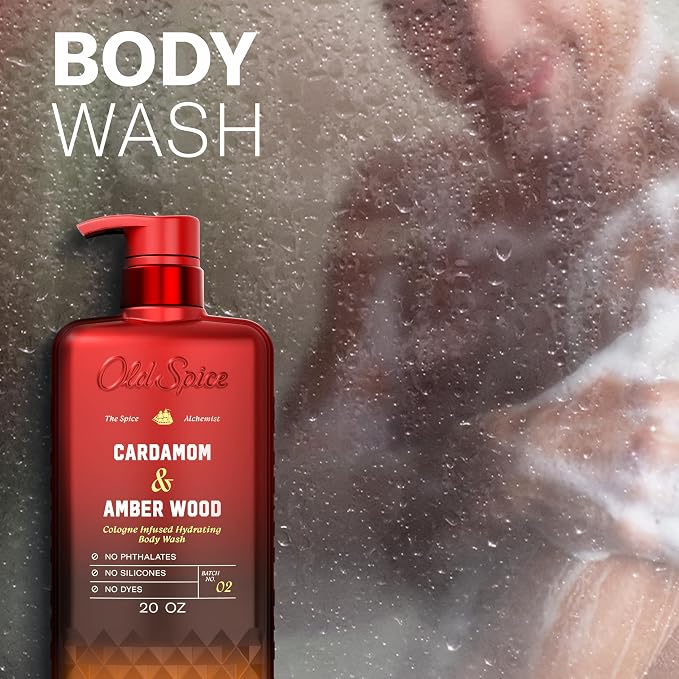 Old Spice Body Wash for Men, The Spice Alchemist Collection, 24/7 Cologne - Image 5