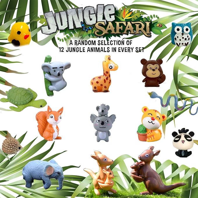 Bath Bombs for Kids with Surprise Inside, 12 Bubble Bath Fizzies with Jungle - Image 3
