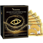 Permotary 30 Pairs Crystal Collagen Under Eye Mask by Permotary