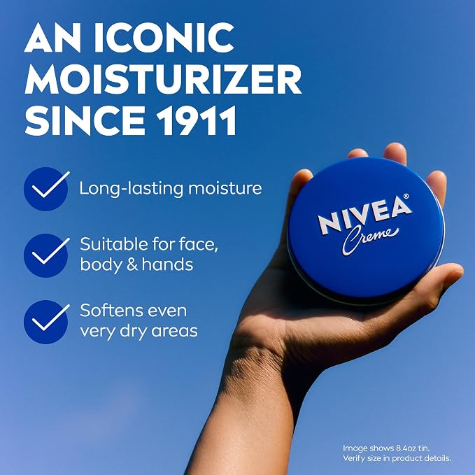 NIVEA Creme Body, Face and Hand Moisturizing Cream - Image 2