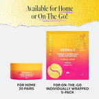 Derma E Vitamin C Bright Eyes Hydro Gel Under Eye Patches - Image 7
