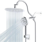 Hibbent All Metal CUPC Certified Shower Head, Handheld Showerhead Combo by Hibbent