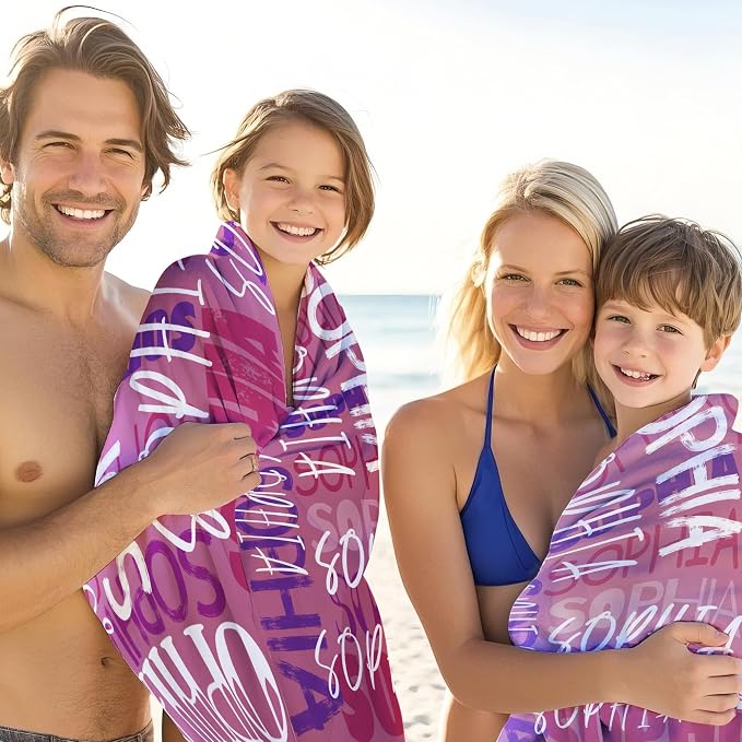 JML Personalized Beach Towel - Image 4