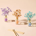 Airkeep Reed Diffuser Set of 3, Ocean Breeze Sweet Orange Cashmere Vanilla Oil - Image 6