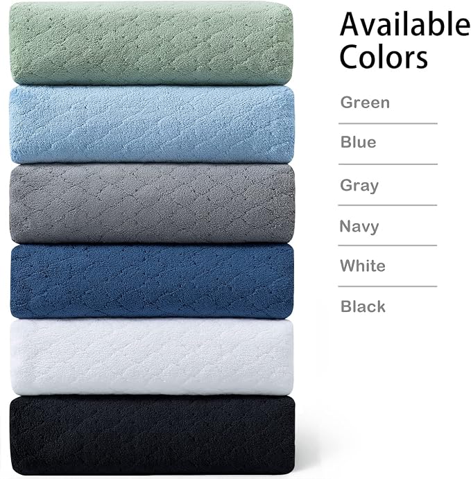 Ycosy 2 Pack Hand Towels Set 16"x31", Quick Dry Thick and Highly Absorbent Hand - Image 7