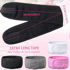 Hoteam 24 Pcs Spa Facial Spa Headband Bulk Skincare Headband Adjustable Face - Image 2