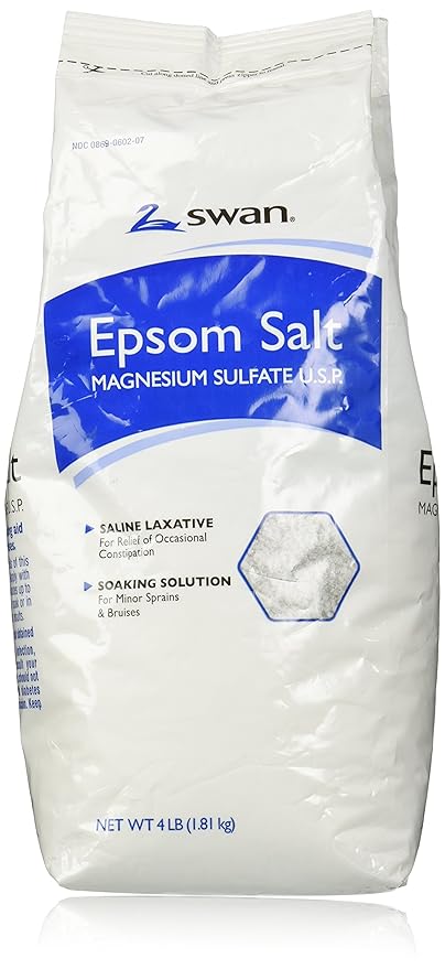Swan Epsom Salt, 4LB SWAN EPSOM SALT by Unknown