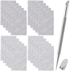 HINZIC Stainless Steel Nail Cuticle Pusher Tools Dual Ended Cuticle Remover by HINZIC