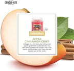 Candle-lite Fall Scented Candles, Apple Cinnamon Crisp, 18 oz Jar, Proudly - Image 5