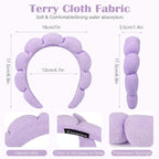 Ztomine Spa Headbands, Terry Cloth Headband - Image 5
