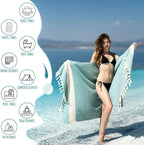 Turkish Beach Towels Oversized Clearance XL 40x71- Sand Free Beach Towel- 100% - Image 3