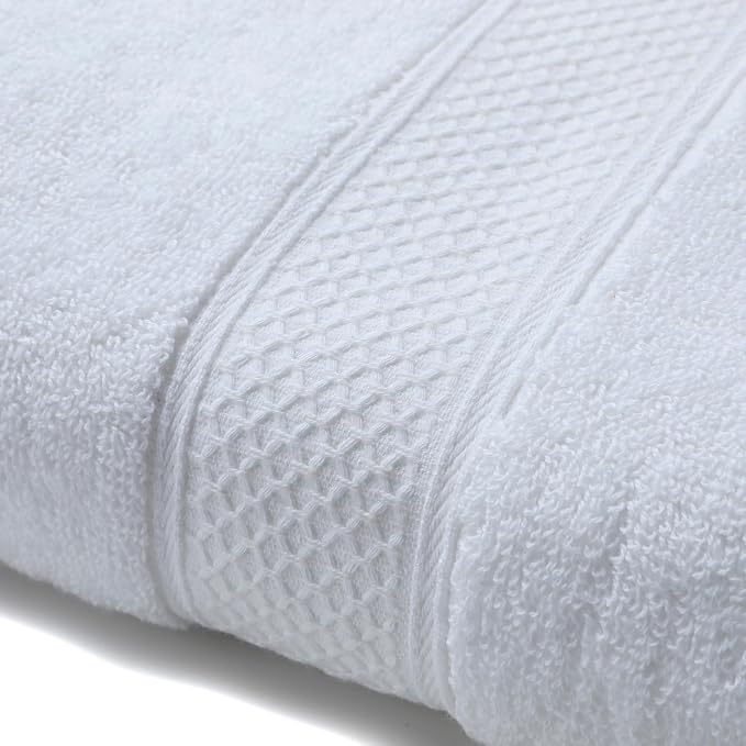 Cotton Bath Towels Set, 2-Piece Set Super Absorbent Quick Drying, Suitable - Image 8