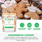 Pet House Pet Odor Candle Plant Based Soy Candle Clean Burning, Long Lasting - Image 2