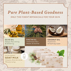 Mary Case Goat Milk & Pine Tar Bar Soap Set of 4 | Natural Soap - Image 5
