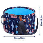 Molain Foldable Bucket for Soaking Feet, Portable Foot Bath Tub Spa Basin - Image 6