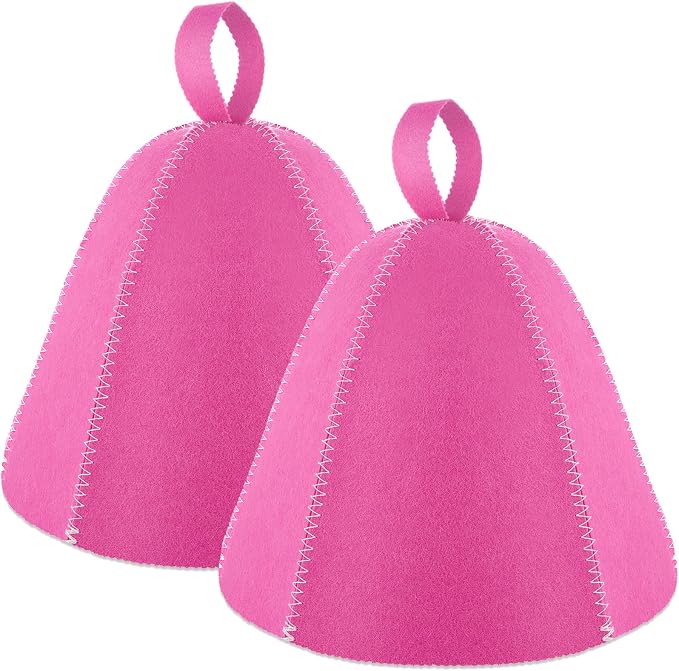JaGely Sauna Hat for Men Women Sauna Hat Vaporarium Cap Russian Banya Cap for by JaGely