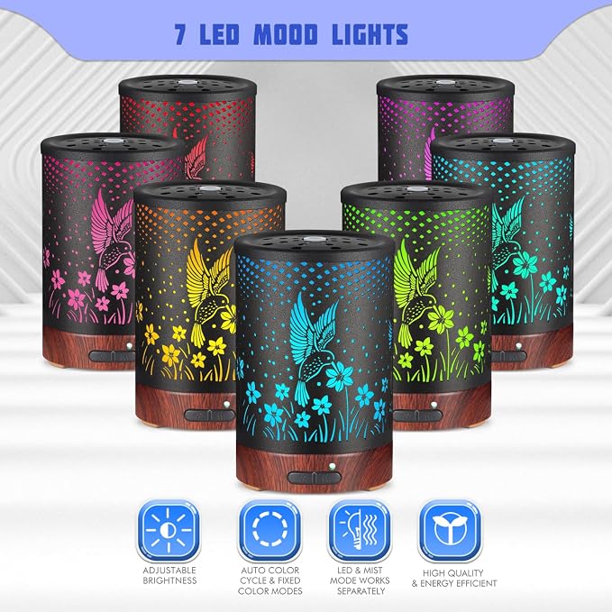 Essential Oils Diffuser, Aromatherapy Diffuser, Birthday Gifts - Image 2