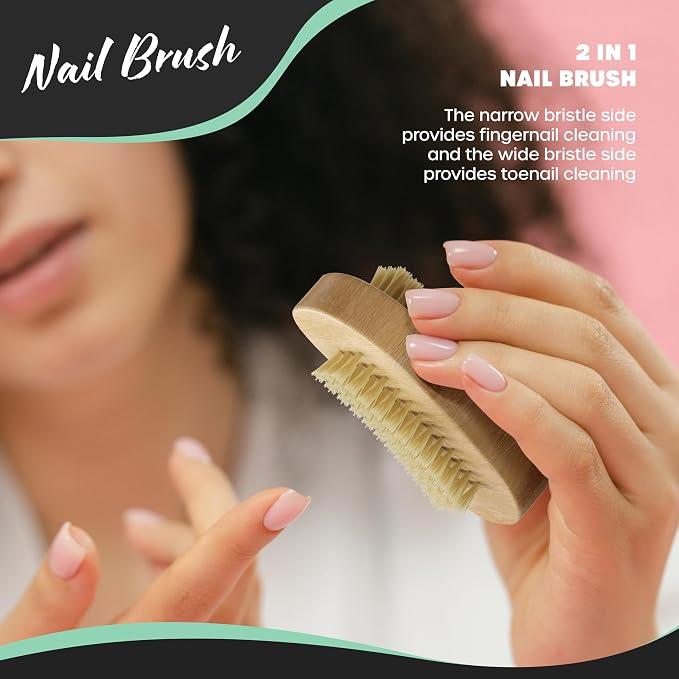 Nevlers Natural Boar Bristle Dry Brush - Image 6
