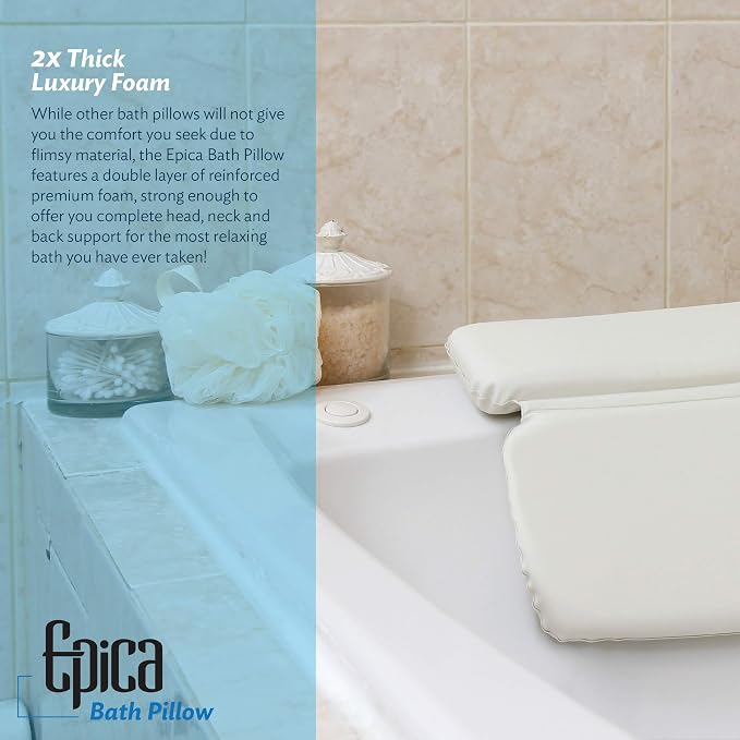 Epica Bathtub Pillow | Luxury Bath Accessories - Image 3