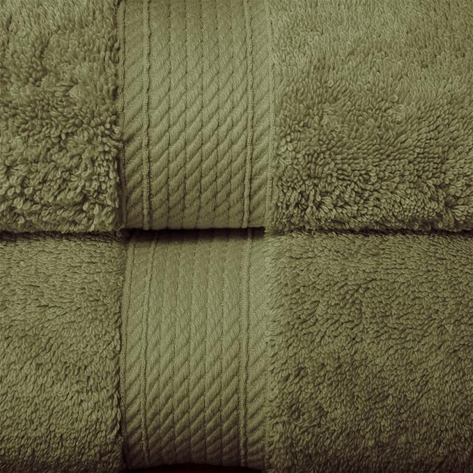 Superior Egyptian Cotton Pile 10 Piece Towel Set, Includes 2 Bath, 4 Hand - Image 5