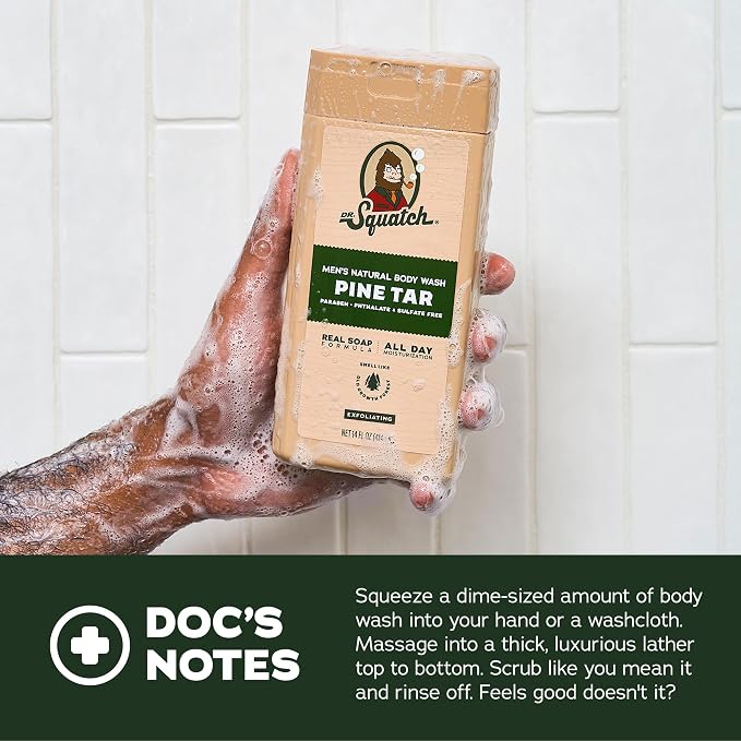 Dr. Squatch Natural Men's Body Wash Shower Gel - Image 3
