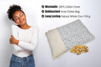 Microwavable Corn Filled Heating Pad and Cold Pack/Washable 100% Cotton Cover - Image 4