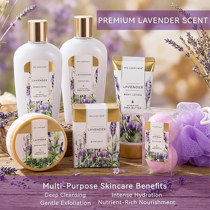 spa luxetique Spa Gifts for Women, Gift Basket, Lotion Sets, Birthday - Image 4