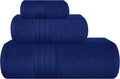 BOUTIQUO Ultra Soft 3 Pack Cotton Towel Set, Contains a Bath Towels 28x55 inch by BOUTIQUO