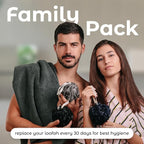 MainBasics Bath Shower Loofah Sponge Pouf Body Scrubber Exfoliator Body Wash - Image 7