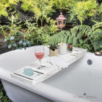 Temple Spring Bamboo Bathtub Tray Caddy - Image 7