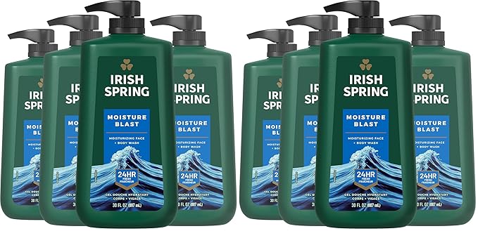 Irish Spring Moisture Blast Body Wash, 30 Oz Pump by IrishSpring