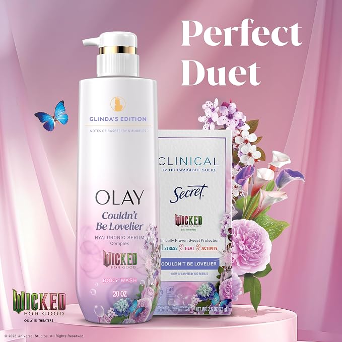 Olay Body Wash for Women, Couldn't Be Lovelier Glinda's Edition, Intensely - Image 11