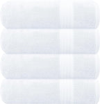 GLAMBURG Premium Cotton 4 Pack Bath Towel Set by GLAMBURG