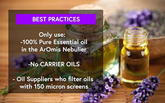 ArOmis Premium Glass Essential Oils Nebulizer - Image 6
