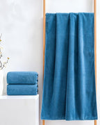 Lumimi Towel Set of 6 Very Soft Microfiber 3 Bath and 3 Hand Towels Quick Dry - Image 5