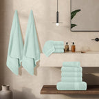 GLAMBURG Ultra Soft 24-Piece Towel Set - Image 6