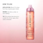 JLO BEAUTY That Glow Mist Hydrating Face Spray – Niacinamide, Hyaluronic Acid & - Image 4
