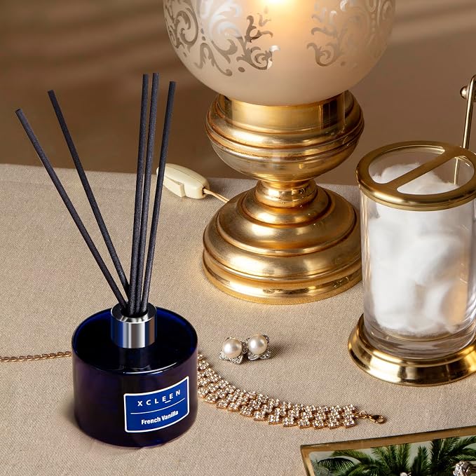 Xcleen Reed Diffuser Set, 6.7Oz French Vanilla Scented Oil Diffuser - Image 6