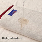 REDKISS 6 Piece Luxury Bath Towel Set, 2 Bath Towels, 2 Hand Towels, 2 - Image 5