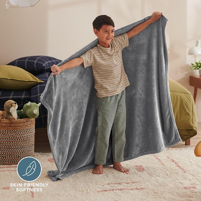 Bare Home Fleece Blanket - Image 2