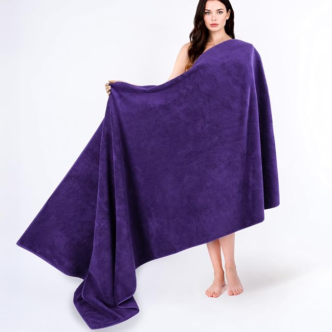 Cotton Paradise 100% Cotton 40x80 Oversized Bath Sheet, Extra Large Turkish by UNITEDHOMETEXTILE