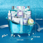 Bath and Body Basket Set EUCALYPTUS & Mint Spa Gift Basket - Image 7