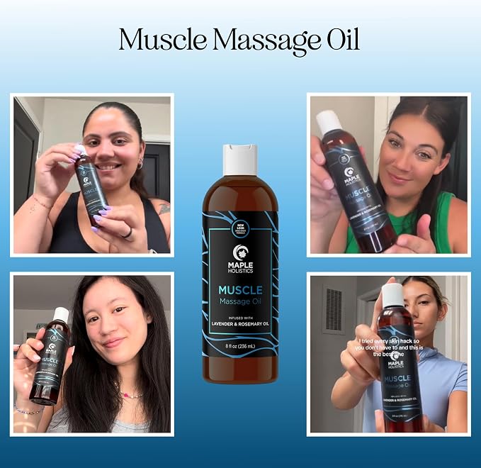 Muscle Massage Oil for Body - Image 2